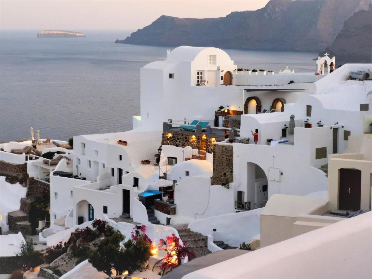 Aqua & Terra Traditional Cave Houses Oia  Esterno foto