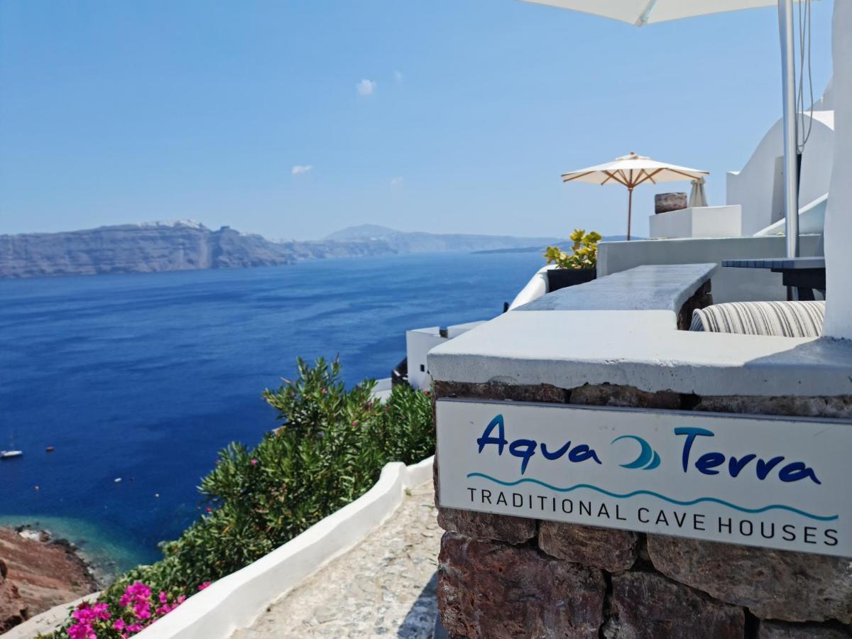 Aqua & Terra Traditional Cave Houses Oia  Esterno foto