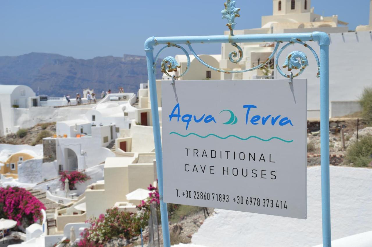 Aqua & Terra Traditional Cave Houses Oia  Esterno foto